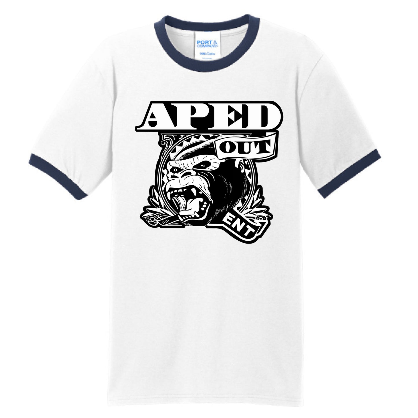 White/Navy - FRONT