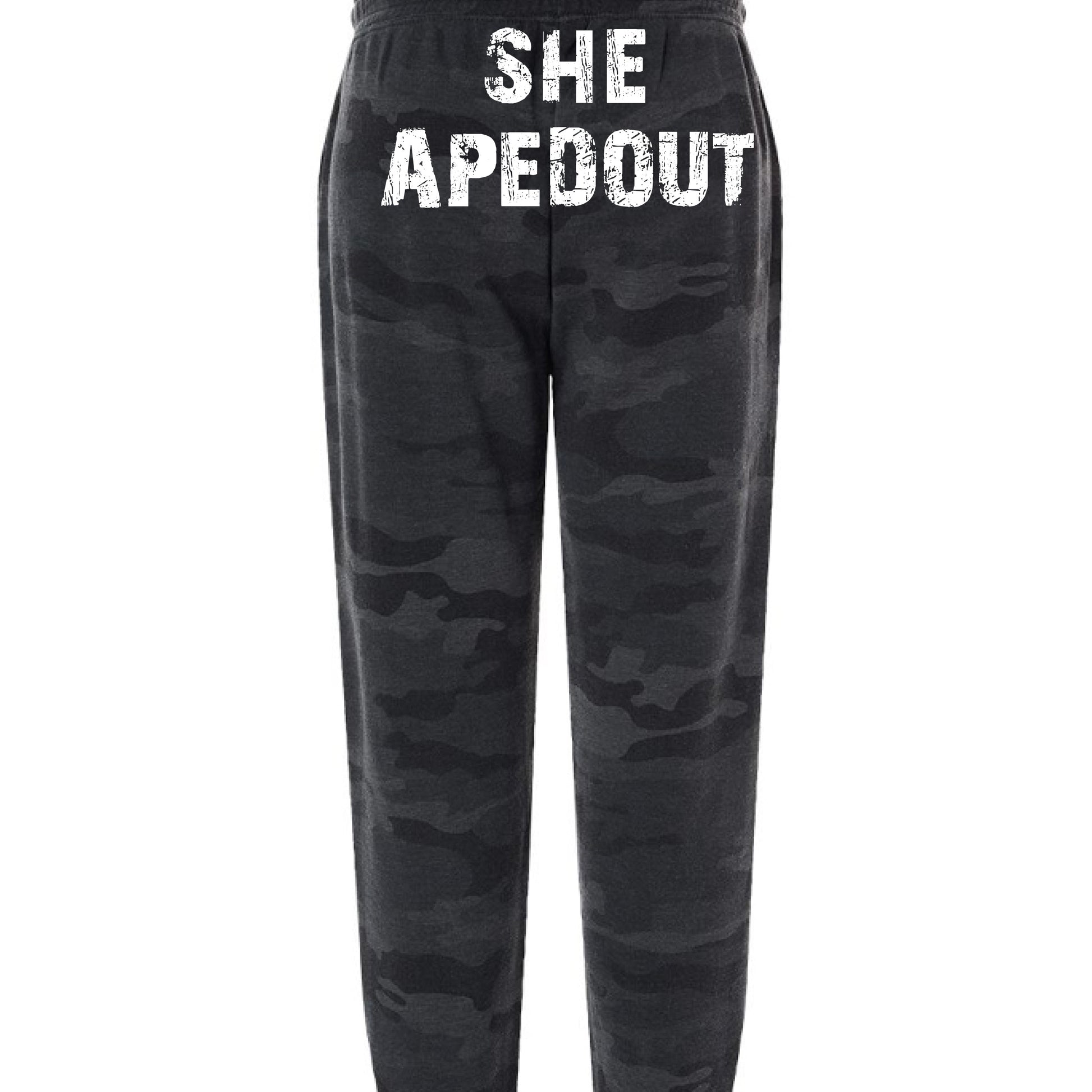 Black Camo Heather - BACK