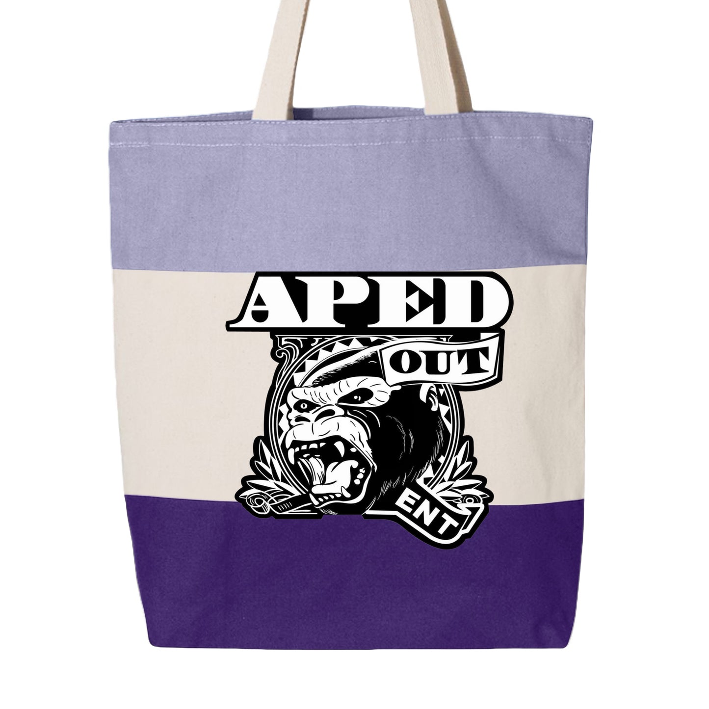 Purple/ Natural/ Lavender - BACK