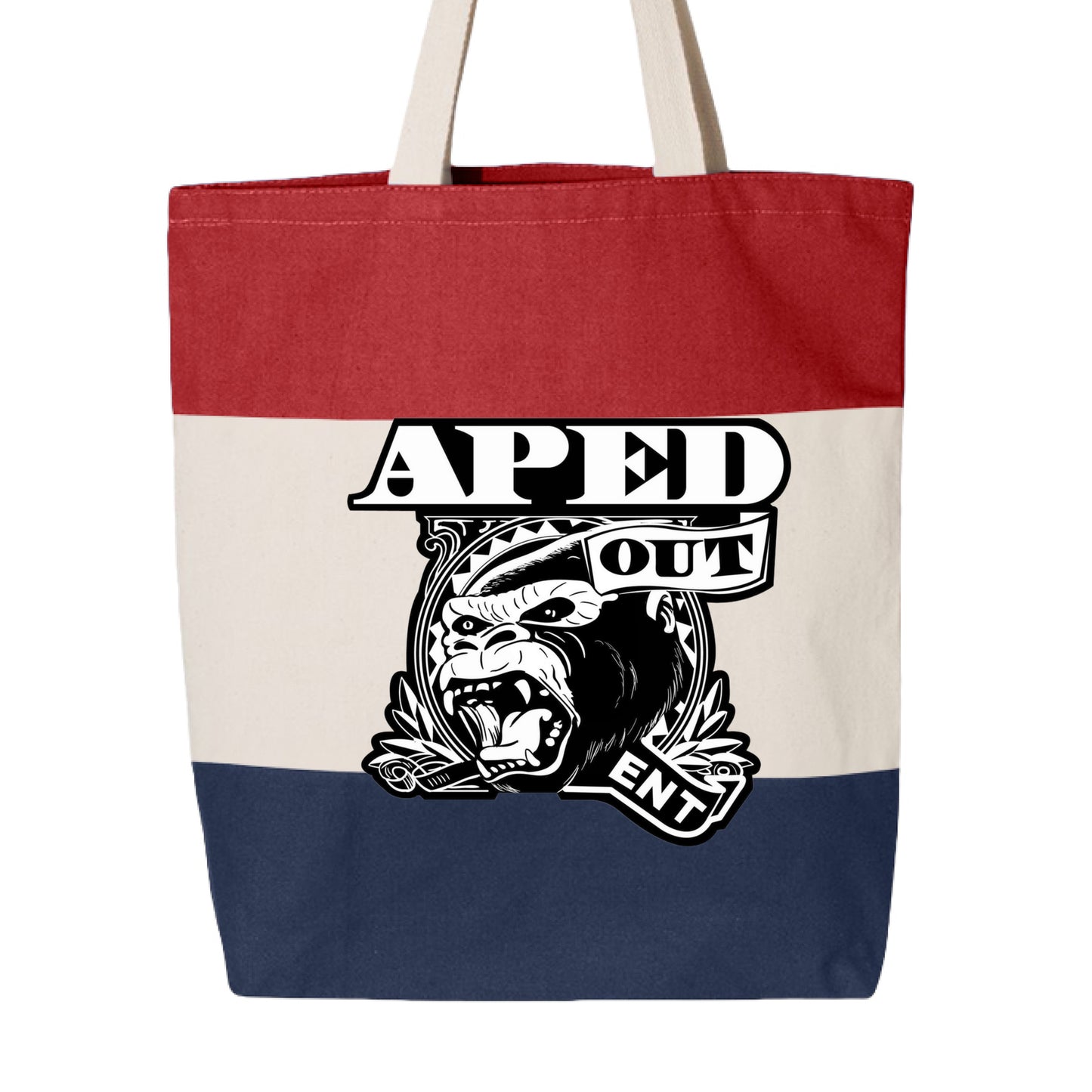 Navy/ Natural/ Red - BACK