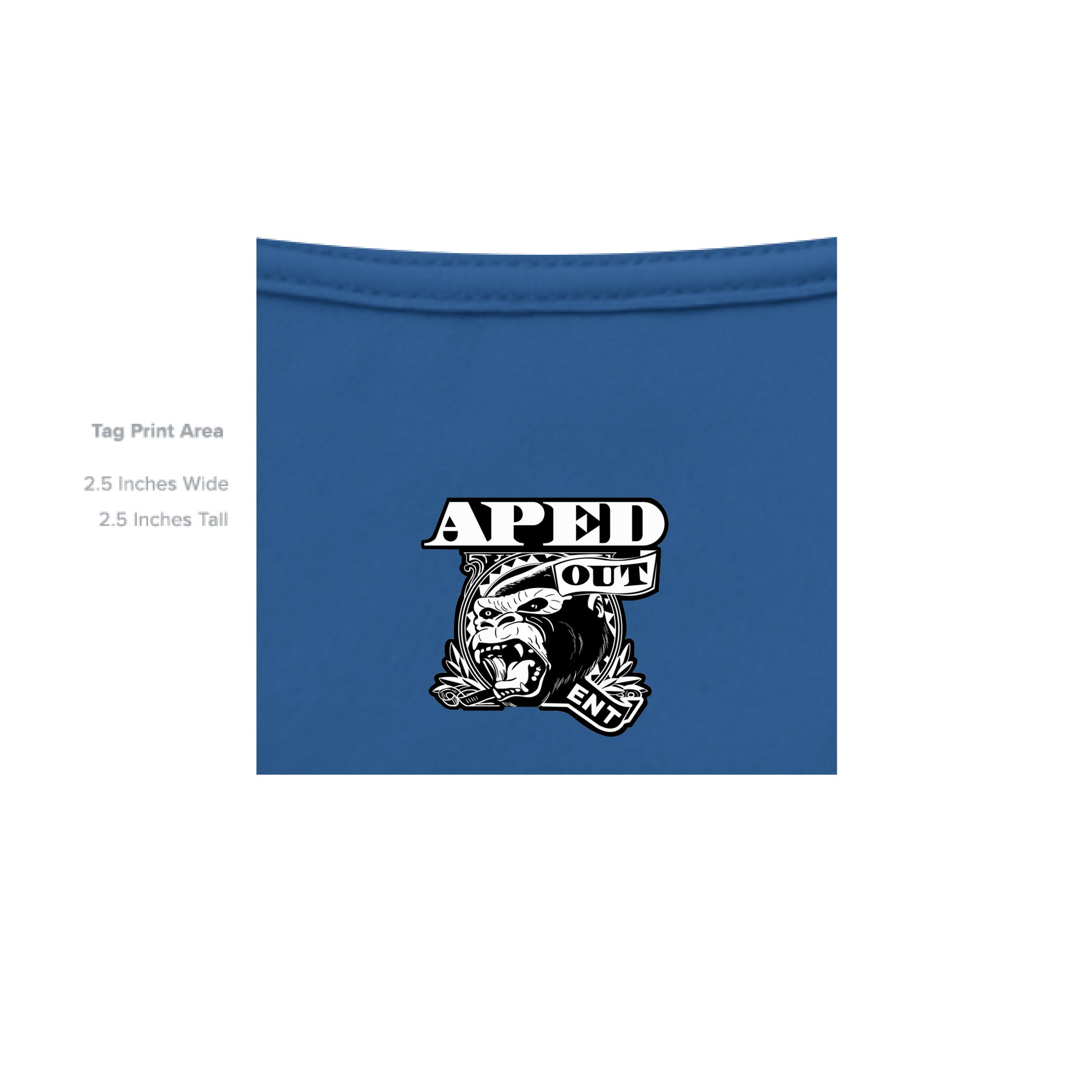 Solid True Royal Triblend - INSIDE_TAG_LINE