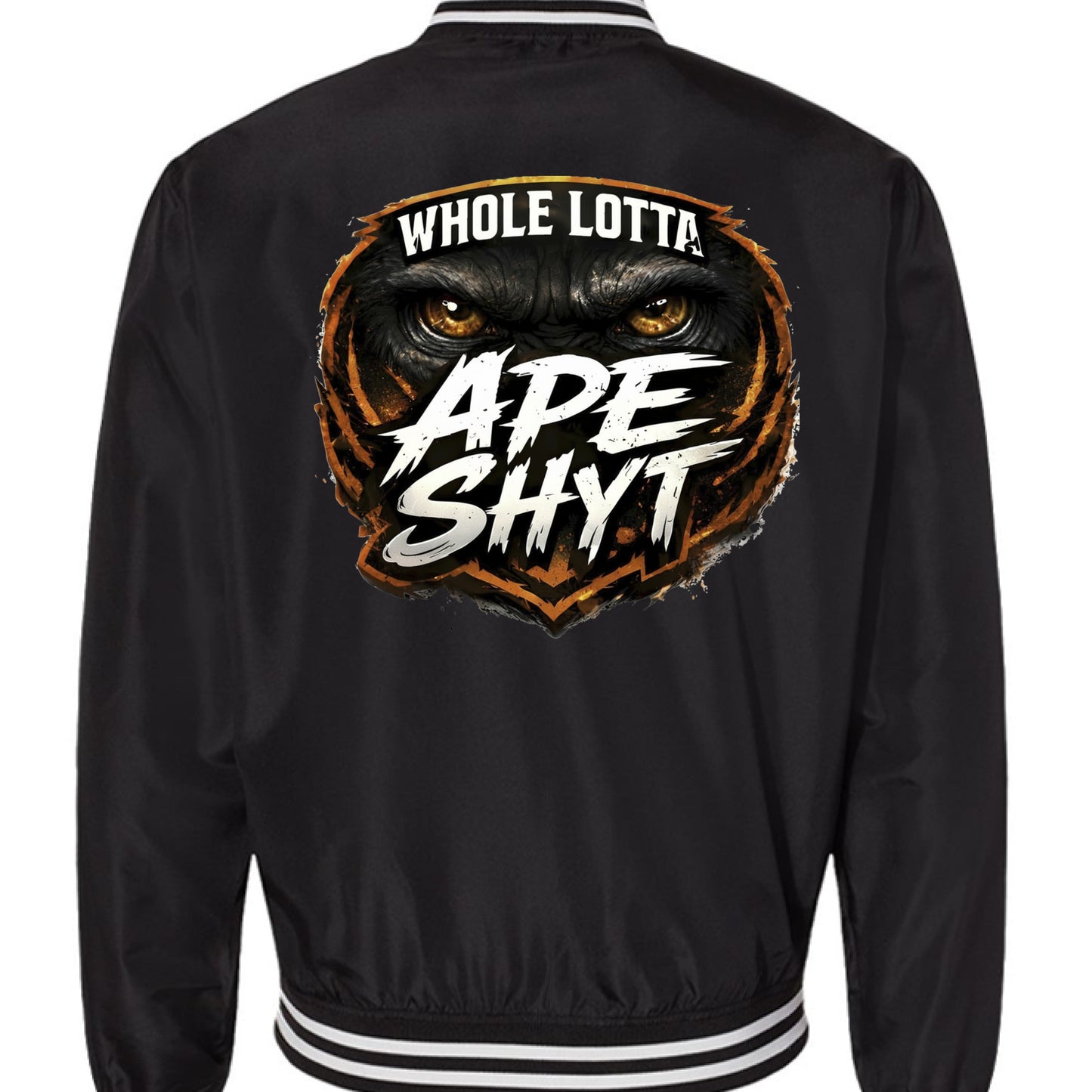 Black/ White Stripe - BACK