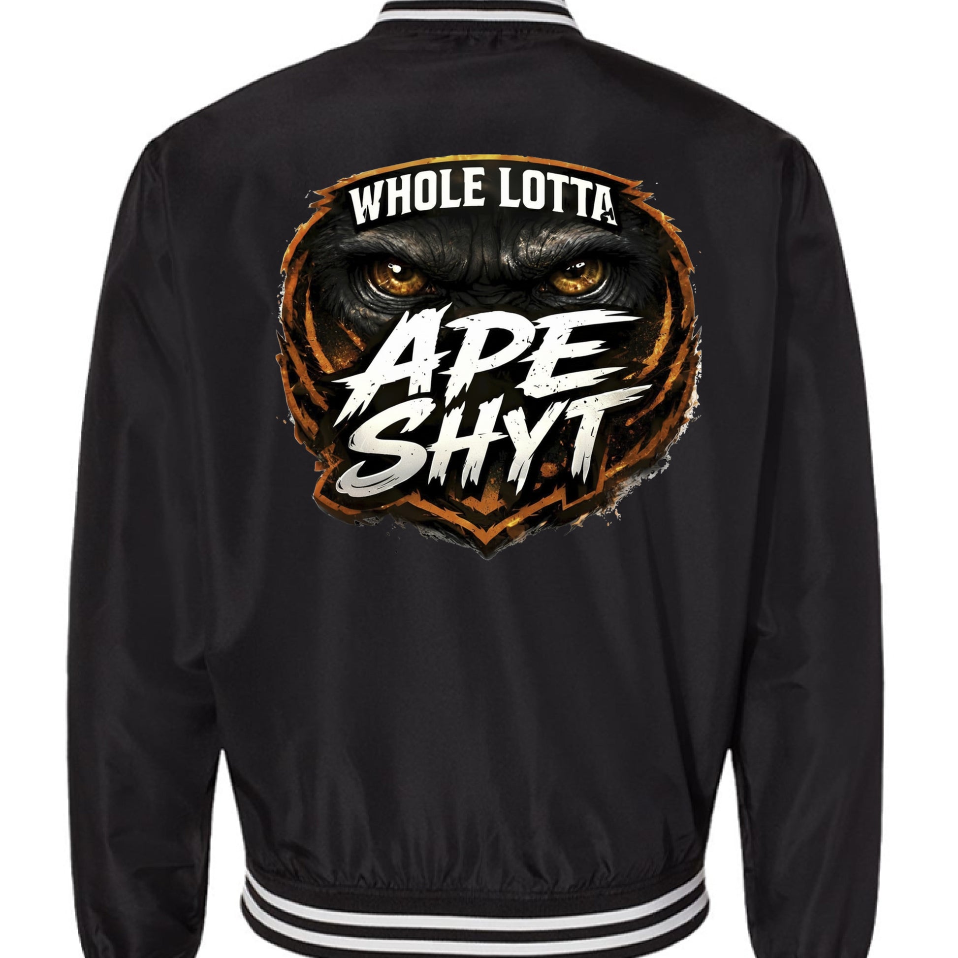 Black/ White Stripe - BACK