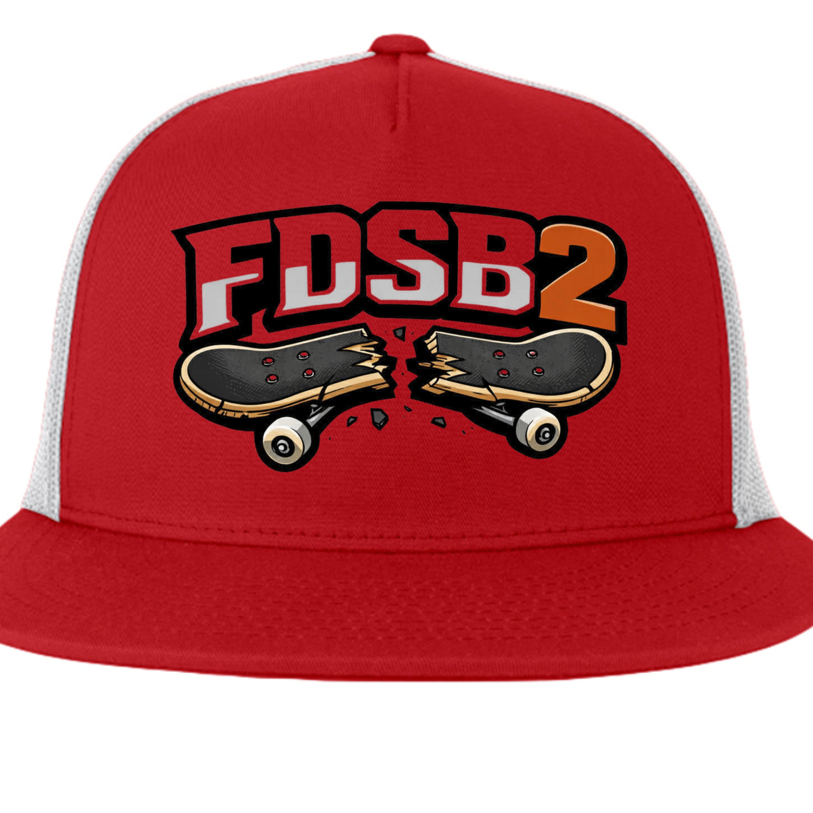 True Red/White - FRONT