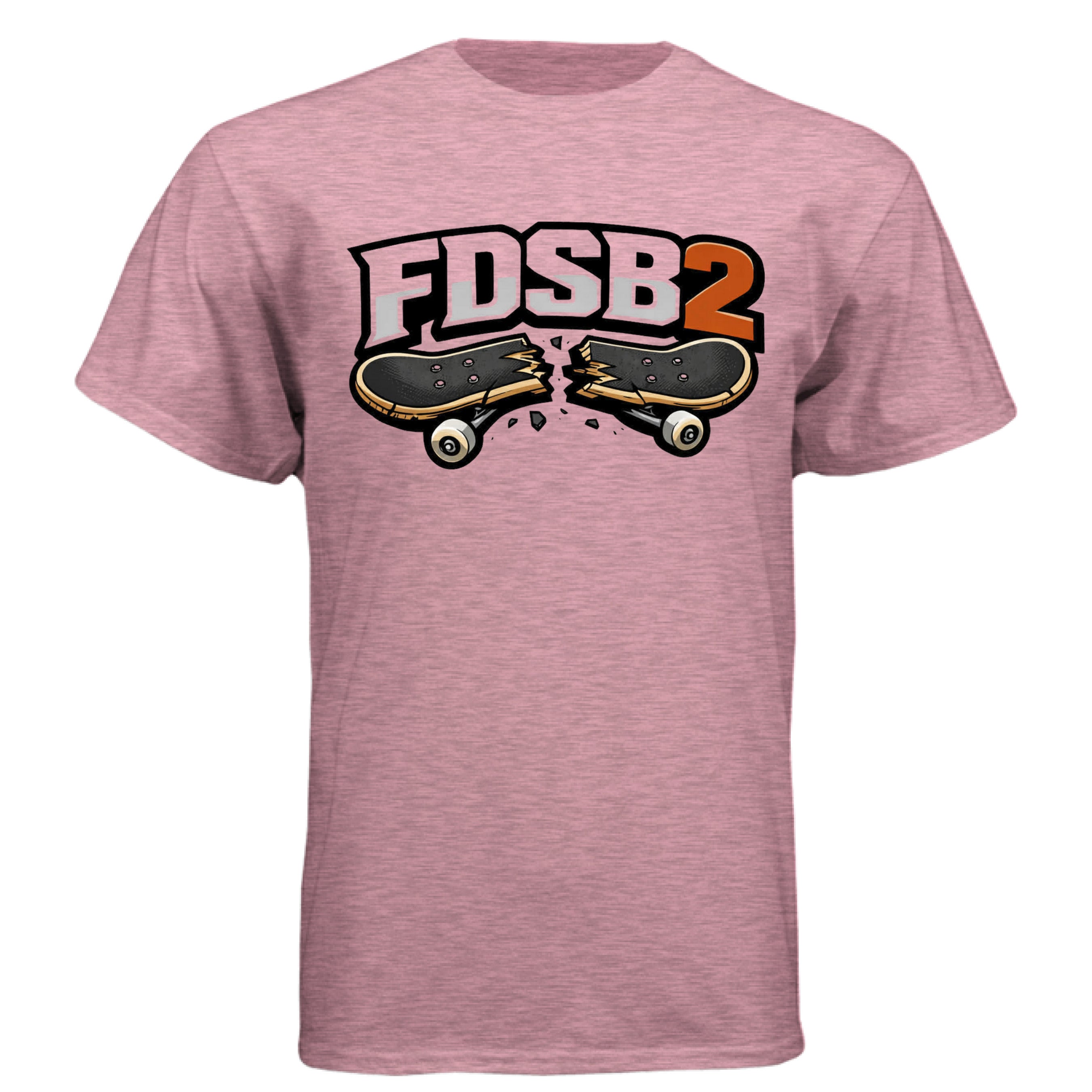 Heather Light Pink - FRONT