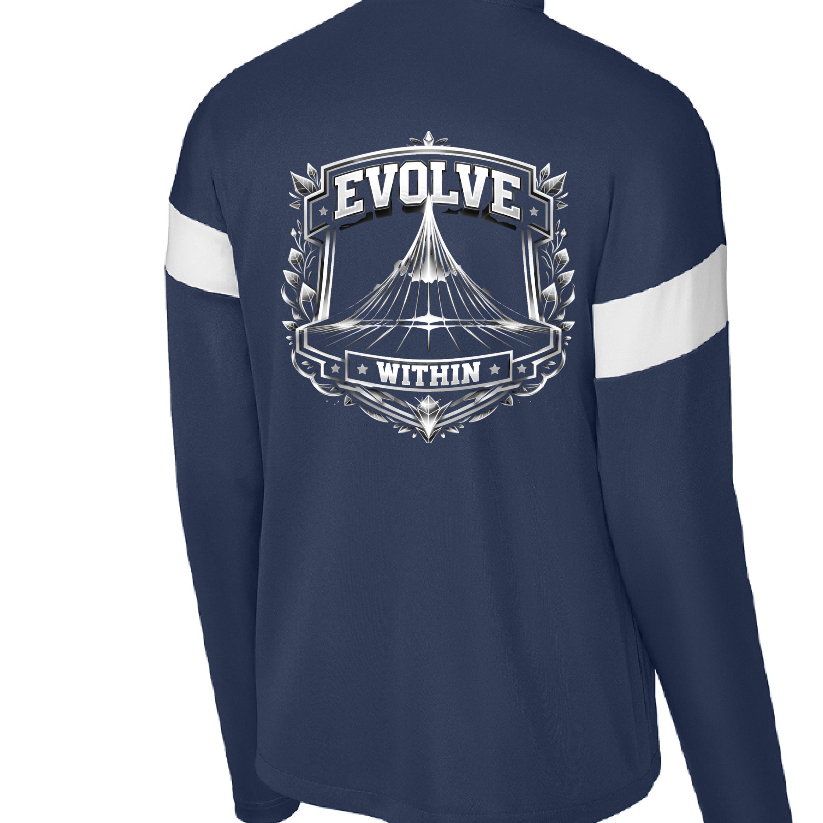 True Navy/White - BACK