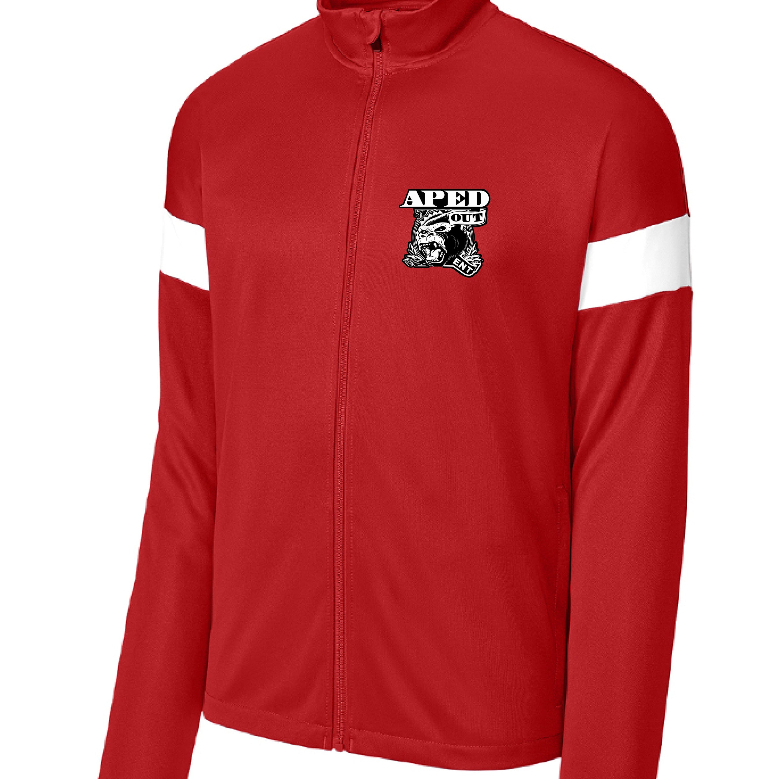 Deep Red/ White - FRONT